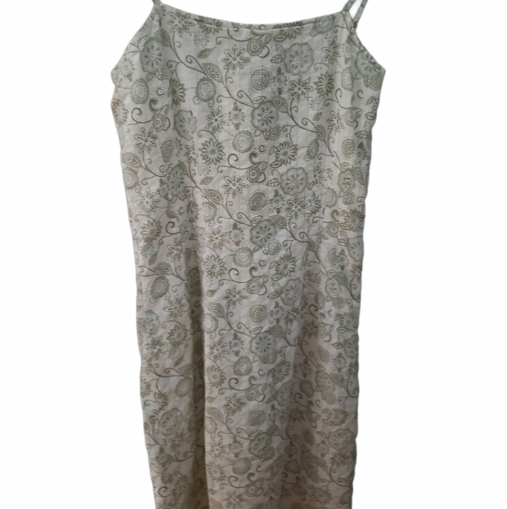 Flower print summer dress